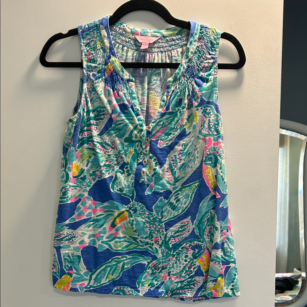 Lilly Pulitzer Essie sleeveless shirt